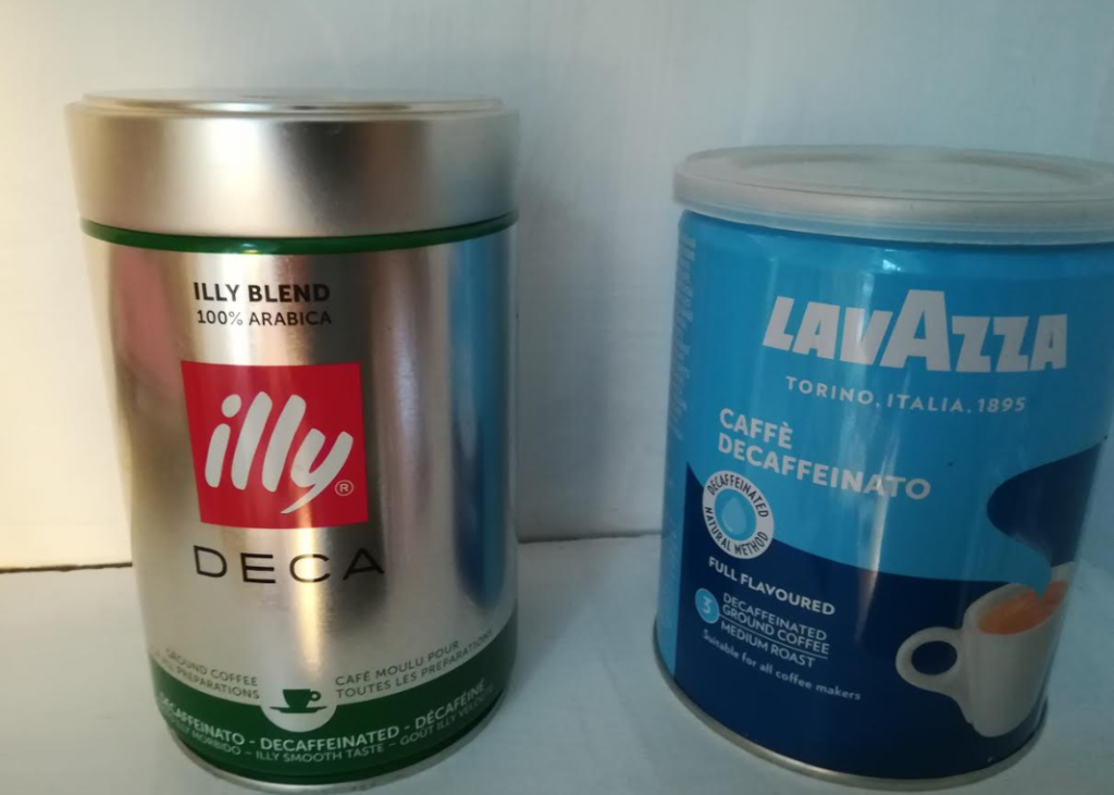 Illy vs. Lavazza koffeinfrei